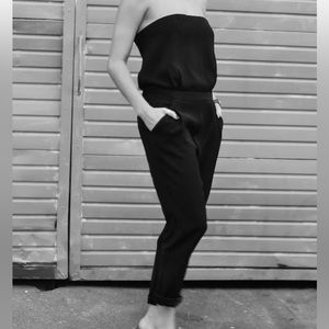 Zara strapless jumpsuit